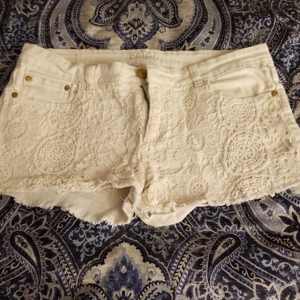 White Shorts